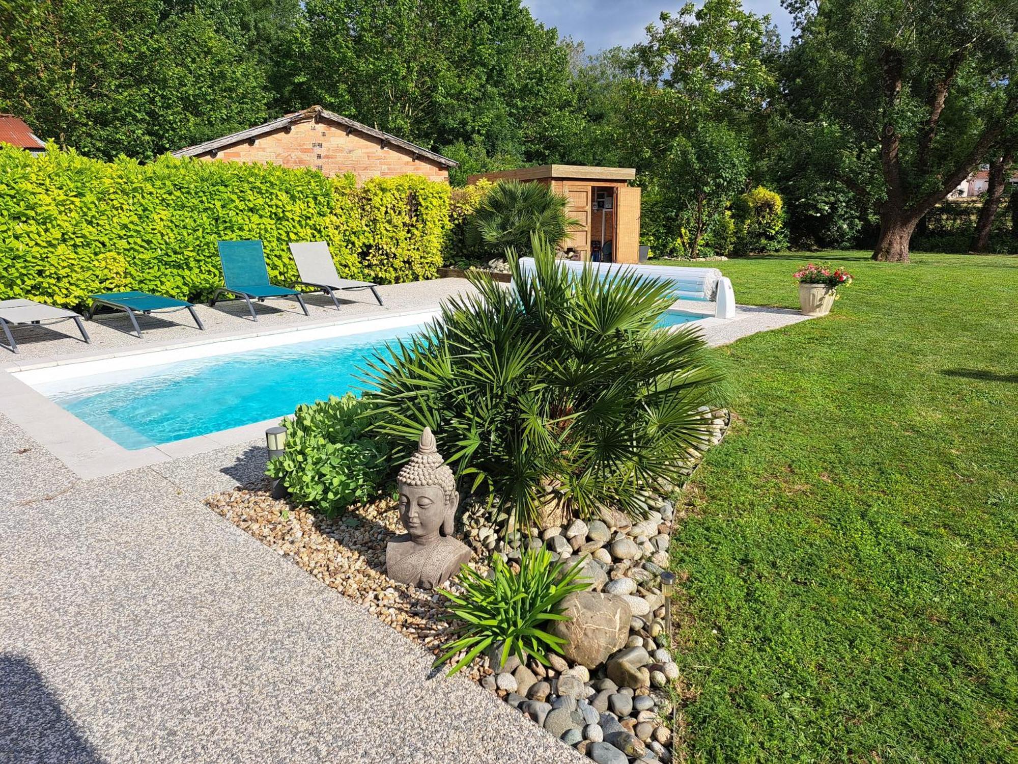 Chambre D Hote La Riviere 45M2 Jardin Et Piscine Aigrefeuille-dʼAunis Eksteriør billede